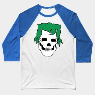 Captain Planet Skull Baseball T-Shirt